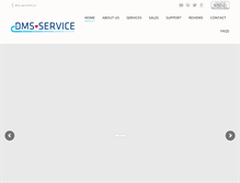 Tablet Screenshot of dms-service.com